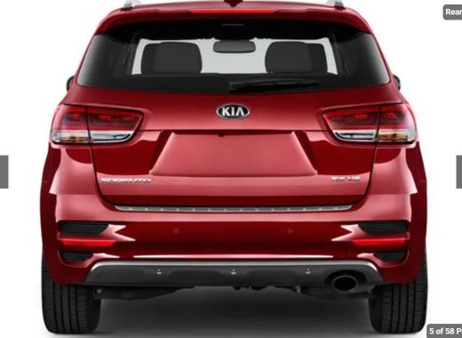 Kia sorento 2016, 2019 y 2020